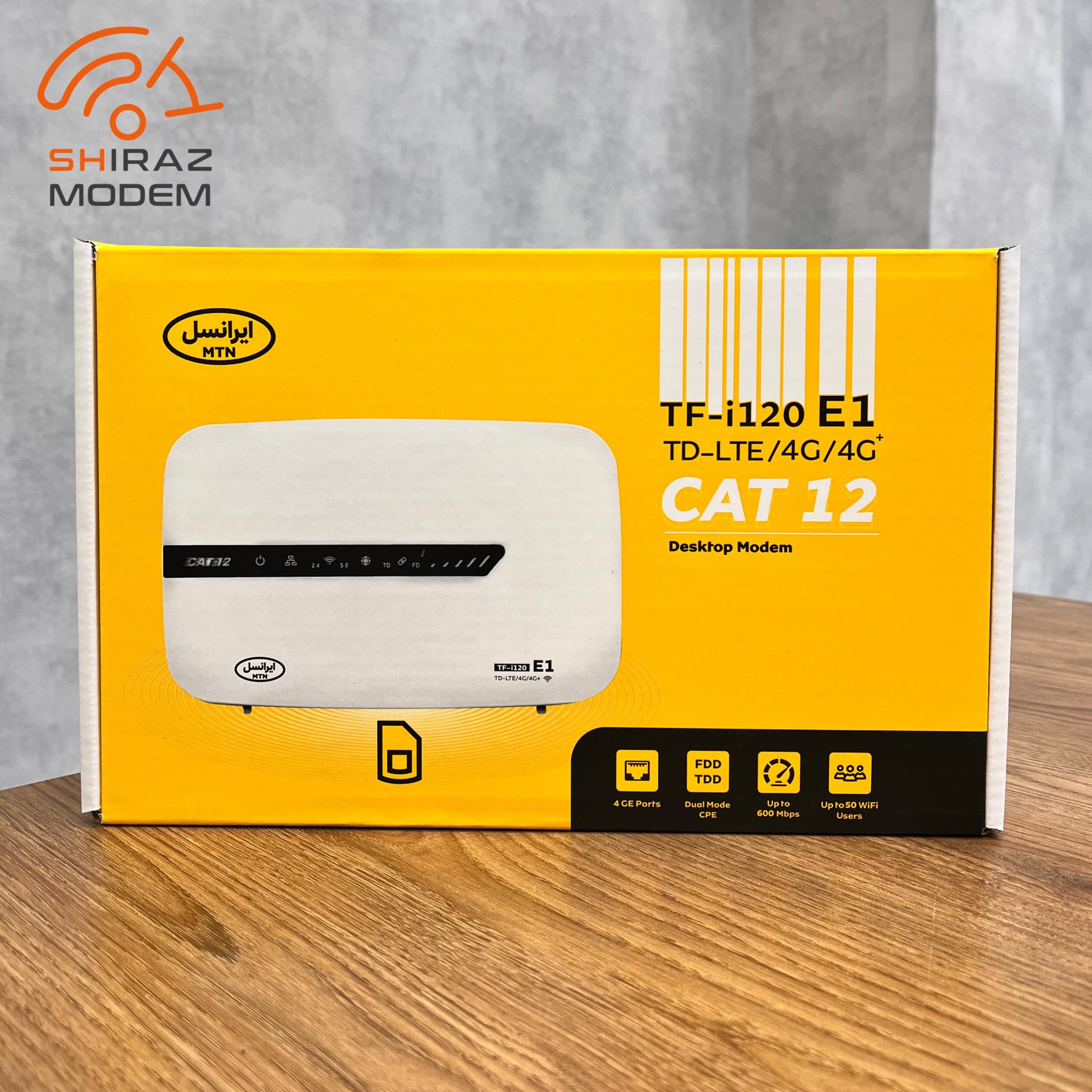 مودم ایرانسل TF-i120 E1 (آنلاک) - تصویر 4