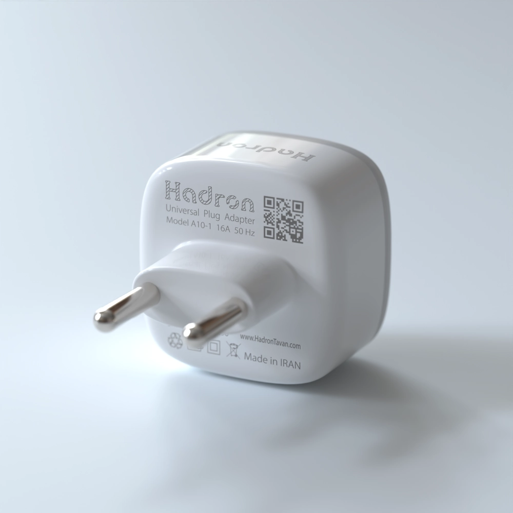 تبدیل دوشاخه برق هادرون مدل A10 - تصویر 3