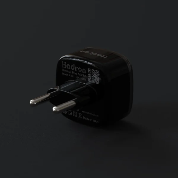 تبدیل دو شاخه برق هادرون مدل A10E - تصویر 3